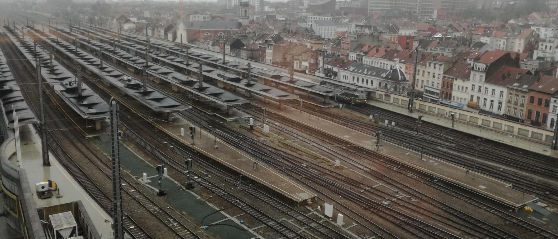 Voies gare du nord