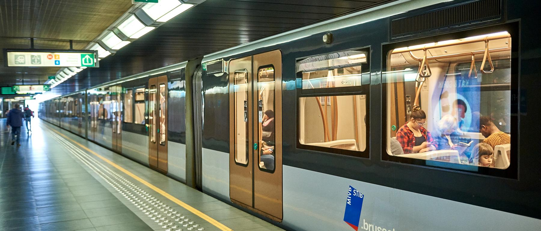 Photo d'un métro